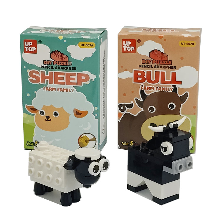 UP TOP Lego Theme DIY Sharpeners - Animals