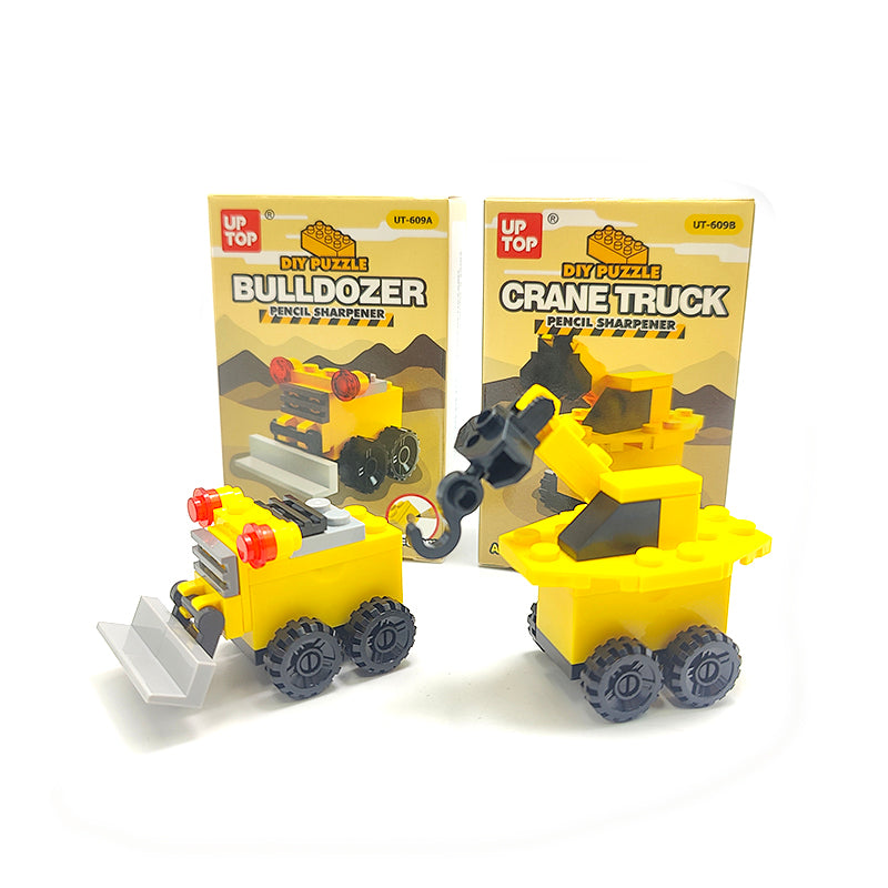 UP TOP Lego Theme DIY Sharpeners - Transport