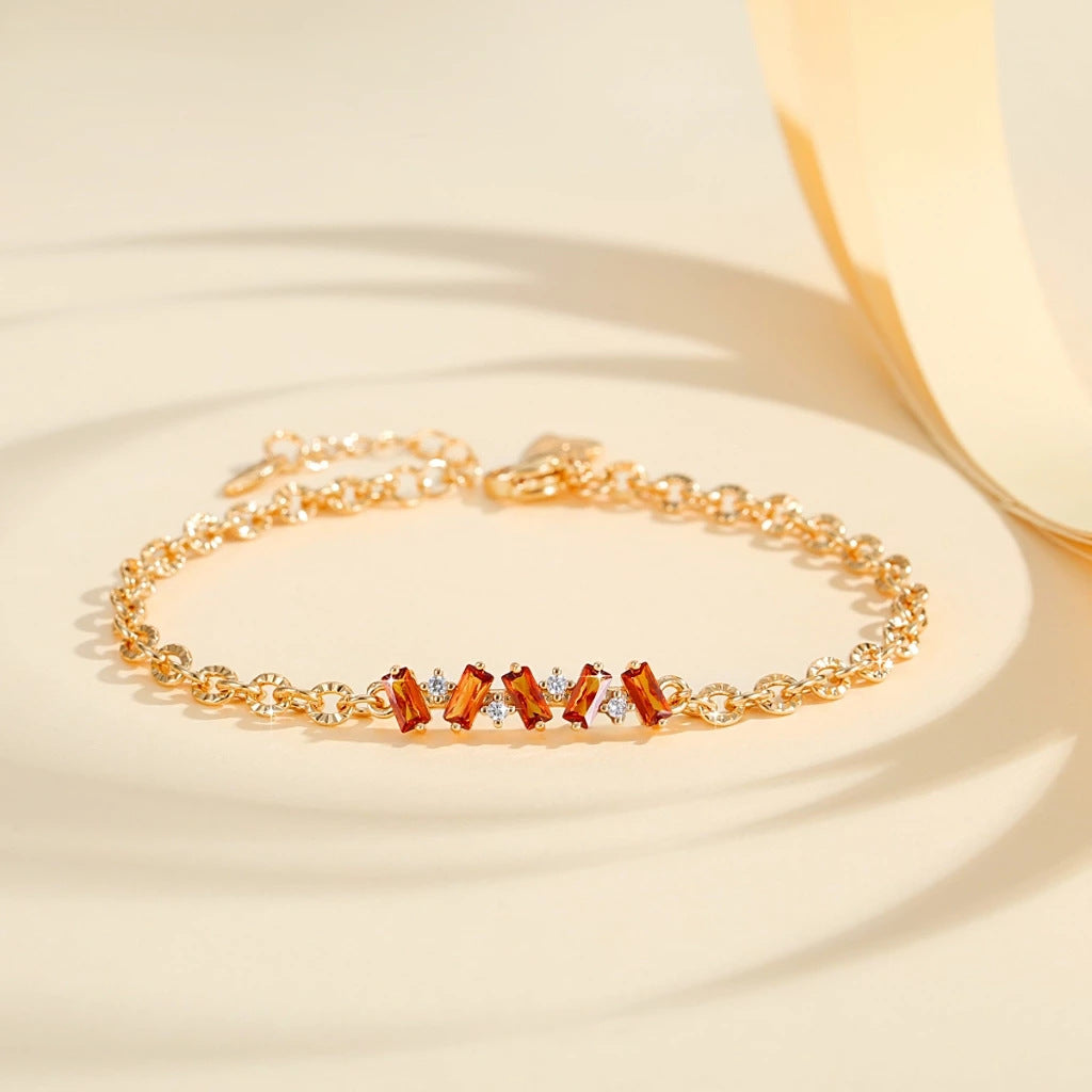 Vibrant gemstone bracelets