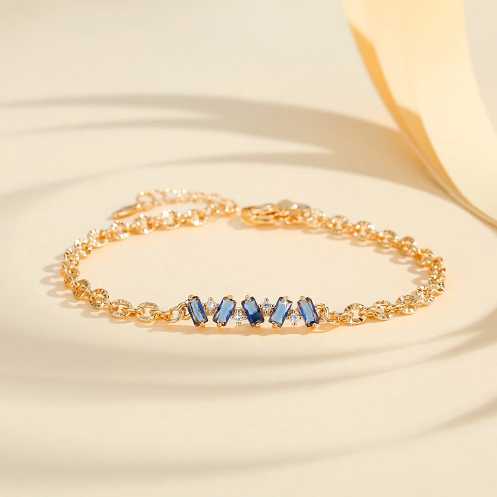 Vibrant gemstone bracelets