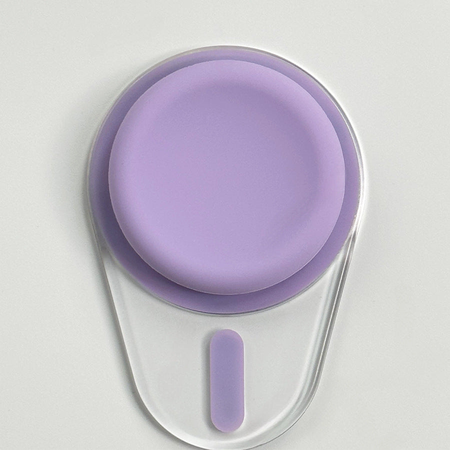Oval Magnetic Silicone Phone Grip For iPhone