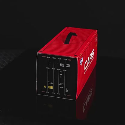 48pc Alloy Pull Back Car Set - Luxury Container Gift Box | Racing Cars with Tracks