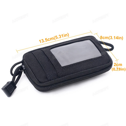 Mens Tactical EDC Pouch Wallet Key Waist Bag Purse Coin ID Card Organizer Holder