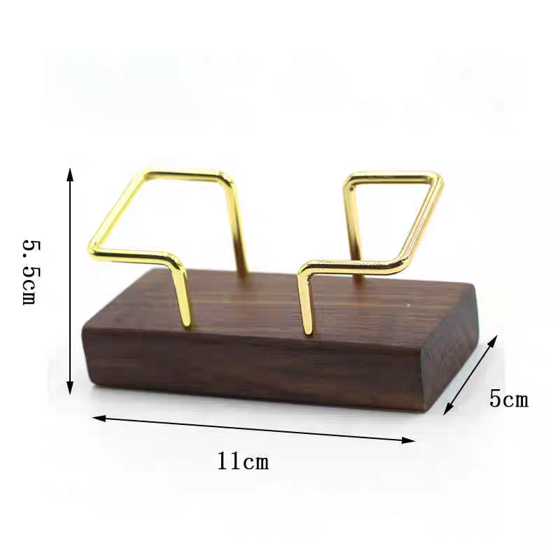 Wooden Business Card Holder