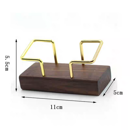 Wooden Business Card Holder